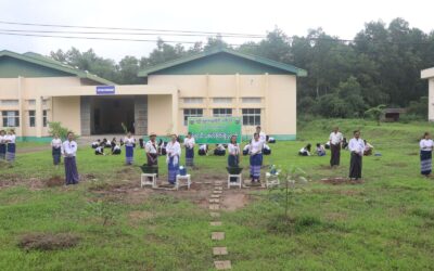 နည်းပညာတက္ကသိုလ် (သန်လျင်)၏ မိုးရာသီ သစ်ပင်စိုက်ပျိုးပွဲတော်